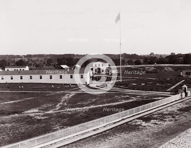 Washington. Harewood Hospital, 1861-65. Creator: Unknown.