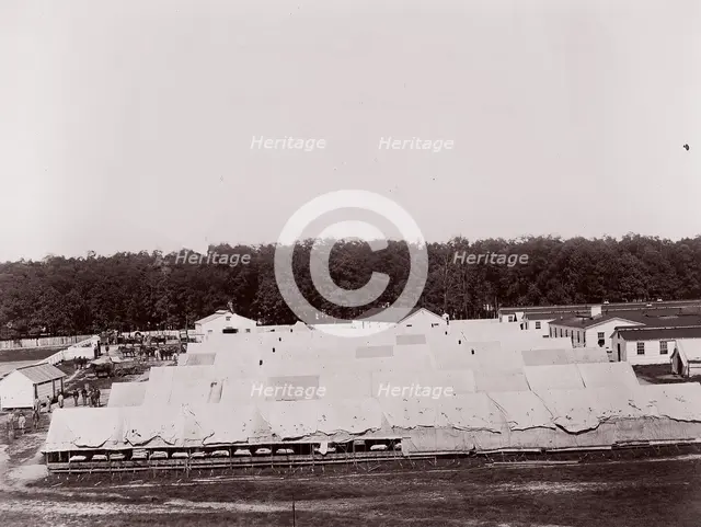 Washington. Harewood Hospital, 1861-65. Creator: Unknown.