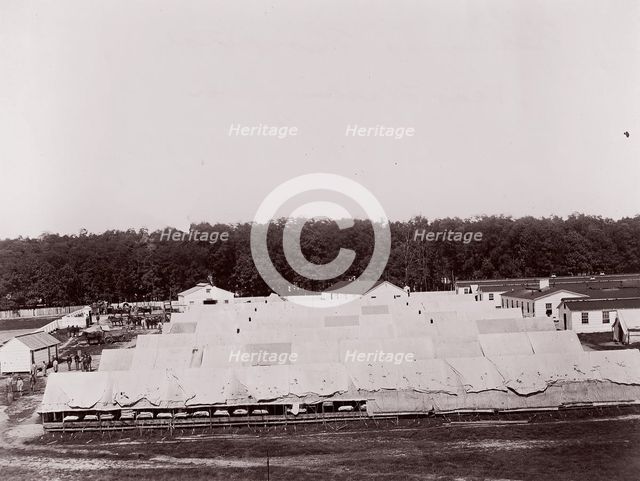 Washington. Harewood Hospital, 1861-65. Creator: Unknown.