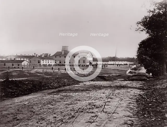 Washington. Harewood Hospital, 1861-65. Creator: Unknown.