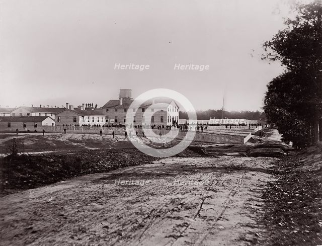Washington. Harewood Hospital, 1861-65. Creator: Unknown.