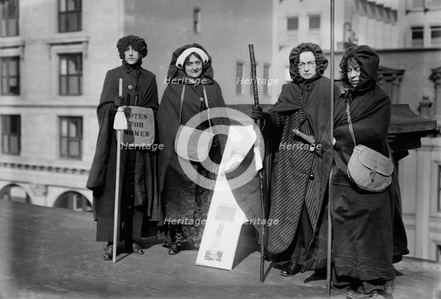 Washington hikers, 1913. Creator: Bain News Service.