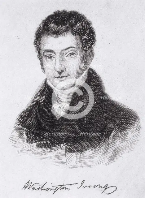 Washington Irving, 1894. Creator: Unknown.