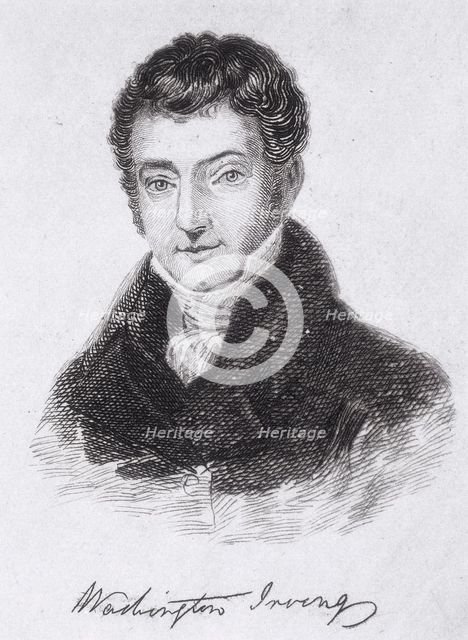 Washington Irving, 1894. Creator: Unknown.