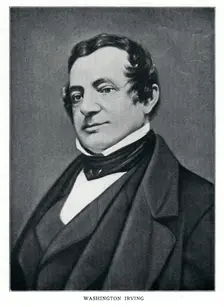 Washington Irving, American author, 20th century
