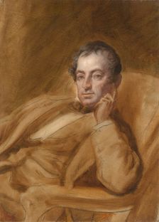 Washington Irving, c. 1840. Creator: Daniel Huntington