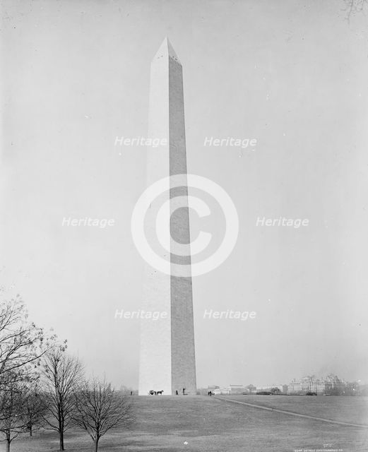 Washington Monument, Washington, D.C., c1903. Creator: William H. Jackson.