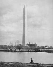 Washington Monument, Washington D.C. c1897. Creator: Unknown