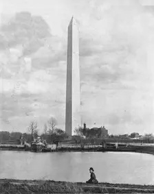 Washington Monument, Washington DC, USA, c1900. Creator: Unknown
