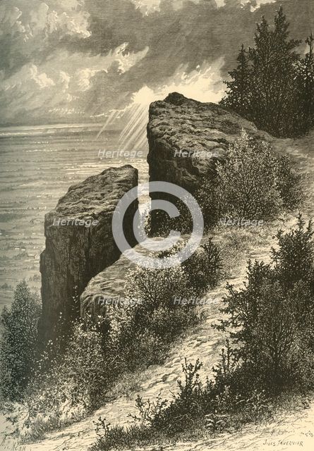 'Washington Rock', 1874.  Creator: A. Measom.