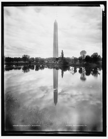 Washington's Monument, between 1890 and 1901. Creator: Unknown