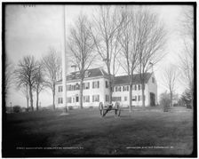 Washington's headquarters i.e. Ford Mansion, Morristown, N.J., c1901. Creator: Unknown