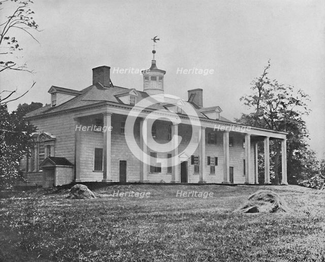 'Washington's Home, Mount Vernon, Virginia', c1897. Creator: Unknown.