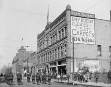 Washington Street, showing opera house, Marquette, Mich., between 1900 and 1910. Creator: Unknown