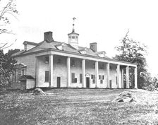 Washington's Home, Mount Vernon, Virginia, USA, c1900. Creator: Unknown
