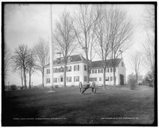 Washington's headquarters i.e. Ford Mansion, Morristown, N.J., c1901. Creator: Unknown