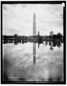 Washington's Monument, between 1890 and 1901. Creator: Unknown