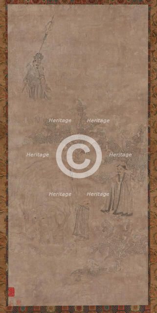 Washing the White Elephant, Ming dynasty, 16th-17th century. Creator: Unknown.