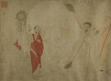 Washing the White Elephant, Ming dynasty (1369-1644), late 16th century. Creator: Unknown