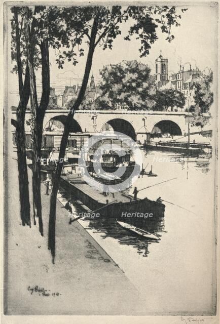 'Washing Boats', 1915. Artist: Eugene Bejot.