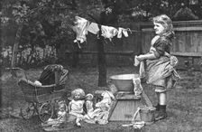 'Washing Day 1888. Creator: Unknown