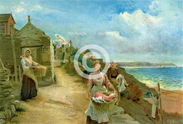 'Washing Day', 1905.  Artist: Alf Cooke