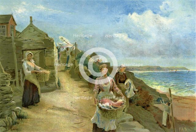 'Washing Day', 1905.  Artist: Alf Cooke