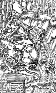 Washing for tin, 1556