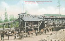 Washing gold, 1904-1917. Creator: Unknown