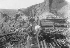 Washing gold, 1916. Creator: Unknown