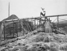 Washing gold, 1916. Creator: Unknown