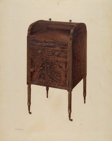 Washstand, c. 1939. Creator: Leo Drozdoff