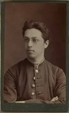 Wassily Kandinsky at the age 19, c1885. Creator: Photo studio Viktor Dimo, Odessa