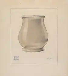 Waste Jar, c. 1937. Creator: Joseph Sudek
