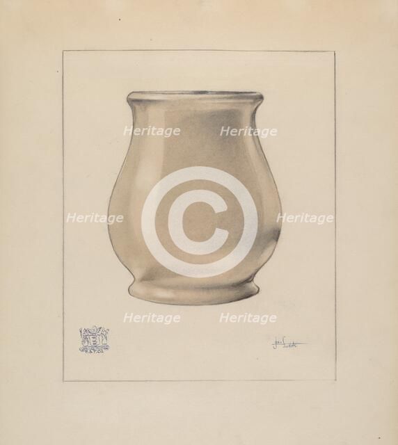 Waste Jar, c. 1937. Creator: Joseph Sudek.