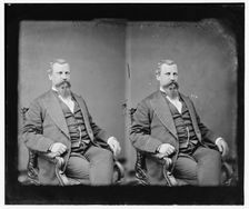 W.B. Henderson of Illinois, between 1865 and 1880. Creator: Unknown