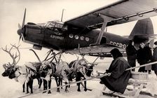 We Conquer the Open Spaces of the Arctic Regions and the Far North, 1932. Creator: Debabov, Dmitry Georgievich (1899-1949)
