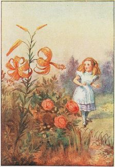 We can talk, said the Tiger Lily , 1911. Creator: Tenniel, Sir John (1820-1914)