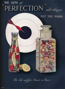 We Aim at Perfection and always hit the mark 1907. Artist: John Swain & Son