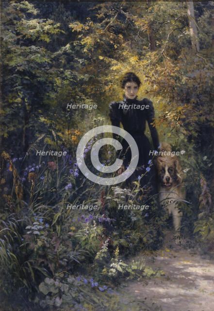 We are deserted, 1899. Artist: Myasoedov, Grigori Grigoryevich (1834-1911)