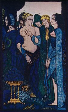We Named Lucrezia Crivelli and Titian's Lady c1910. Artist: Harry Clarke