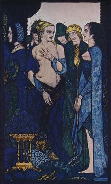 We Named Lucrezia Crivelli and Titian's Lady c1910. Artist: Harry Clarke