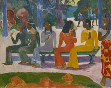We Shall Not Go to the Market Today, 1892. Creator: Paul Gauguin