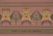 We're a Band of Brothers, ca. 1883, based on a design of ca. 1867. Creator: Christopher Dresser