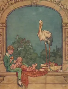 We Will Bring Him Two Little Ones, A Brother and A Sister, c1930. Artist: W Heath Robinson