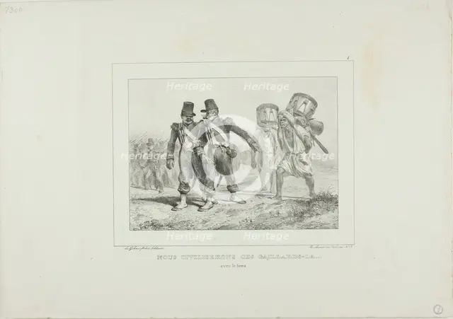 We Will Civilize those Fellows... with Time, 1836–37. Creator: Auguste Raffet.