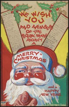 We Wish You a Merry Christmas, [193-]. Creator: Unknown