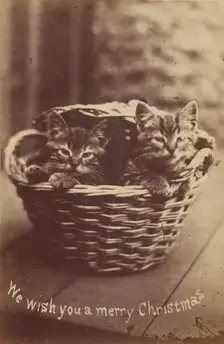 We wish you a merry Christmas., about 1865. Creator: Henry Pointer