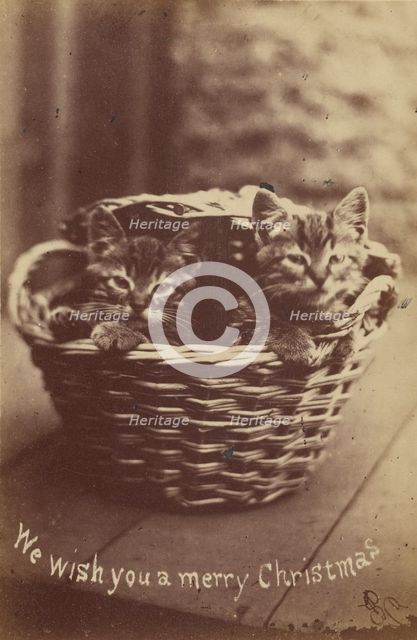 We wish you a merry Christmas., about 1865. Creator: Henry Pointer.