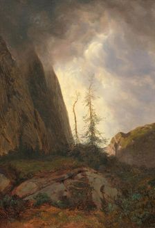 Wettertanne. Creator: Calame, Alexandre (1810-1864)